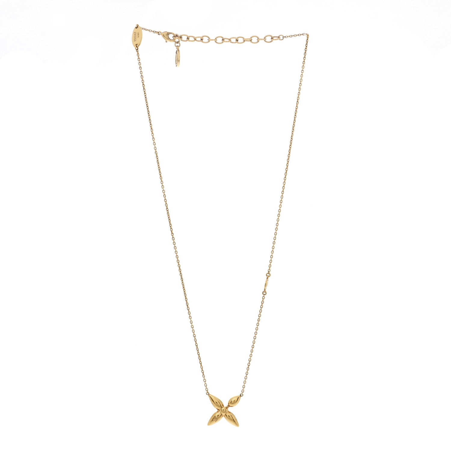 Louis Vuitton Metal Louisette Necklace Gold 1785808 – FASHIONPHILE