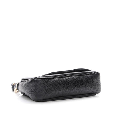 Gucci Pebbled Calfskin Small Soho Flap Crossbody Black 4 of 7