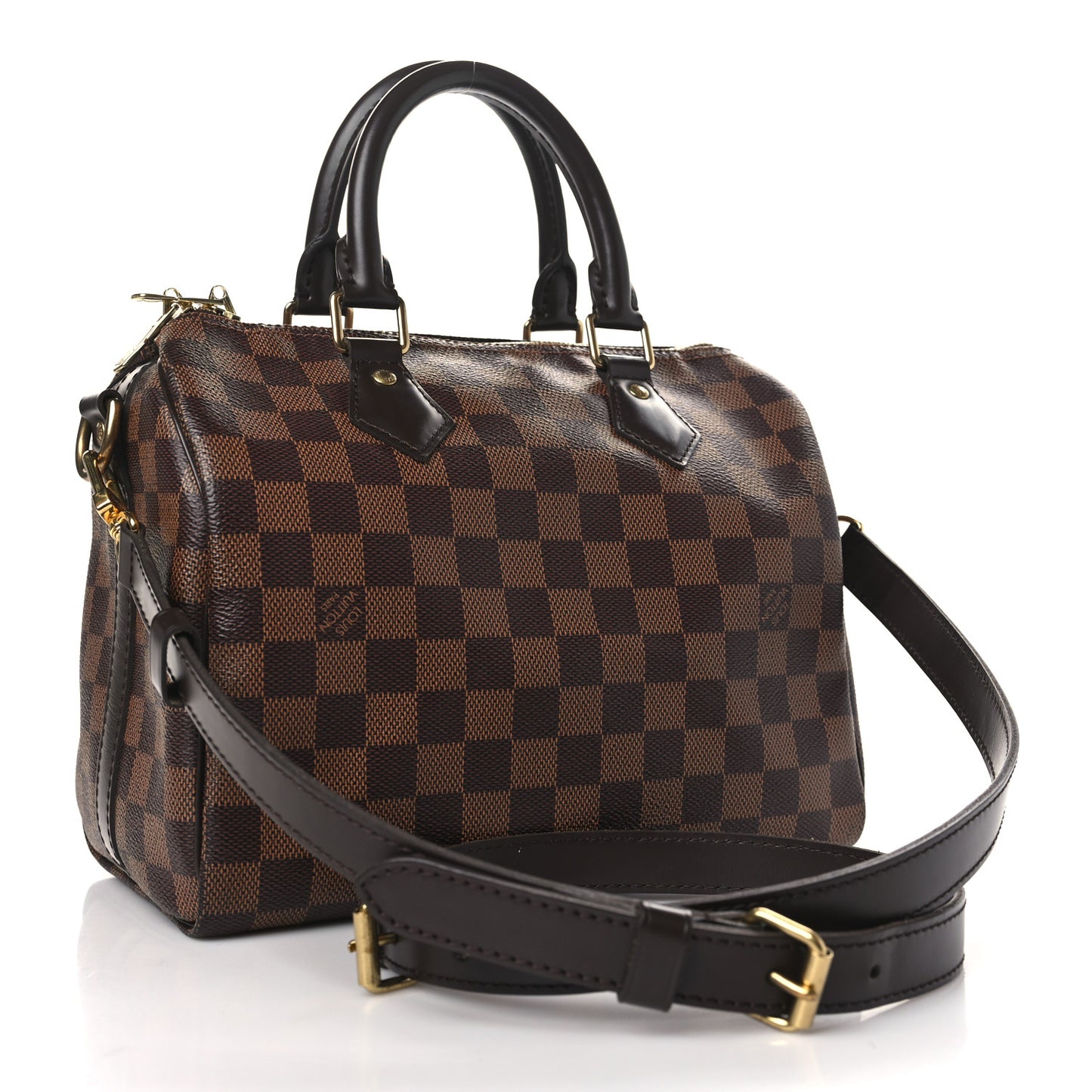 Damier Ebene Speedy Bandouliere 25