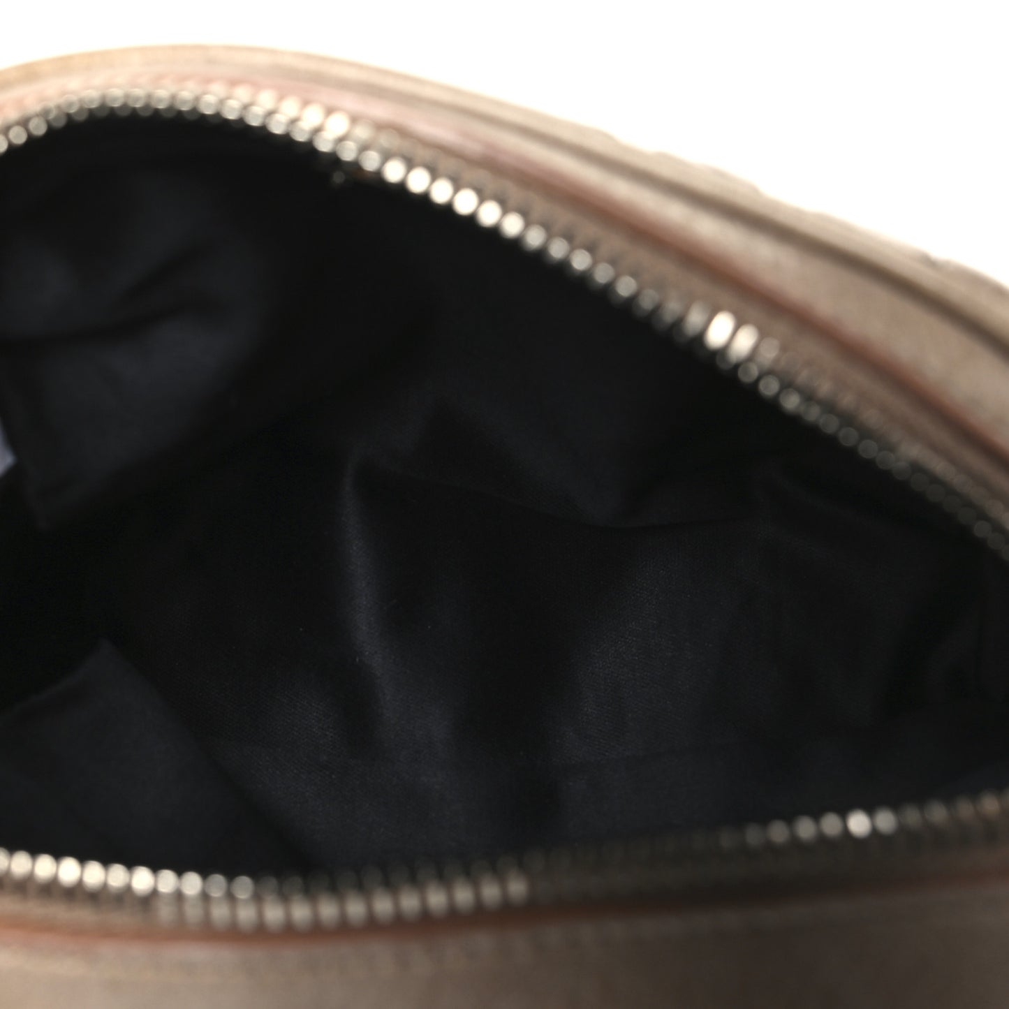 Vitello Lux Matelasse Double Zip Chain Crossbody Bag Cammeo