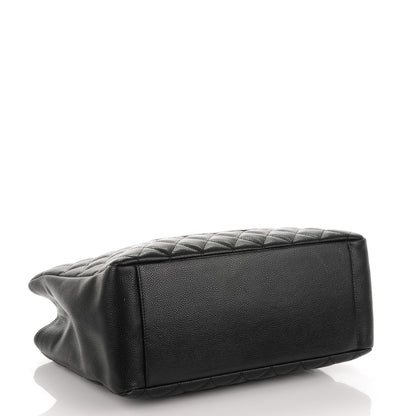 Chanel Caviar Quilted Grand Shopping Tote GST Black 4 of 7