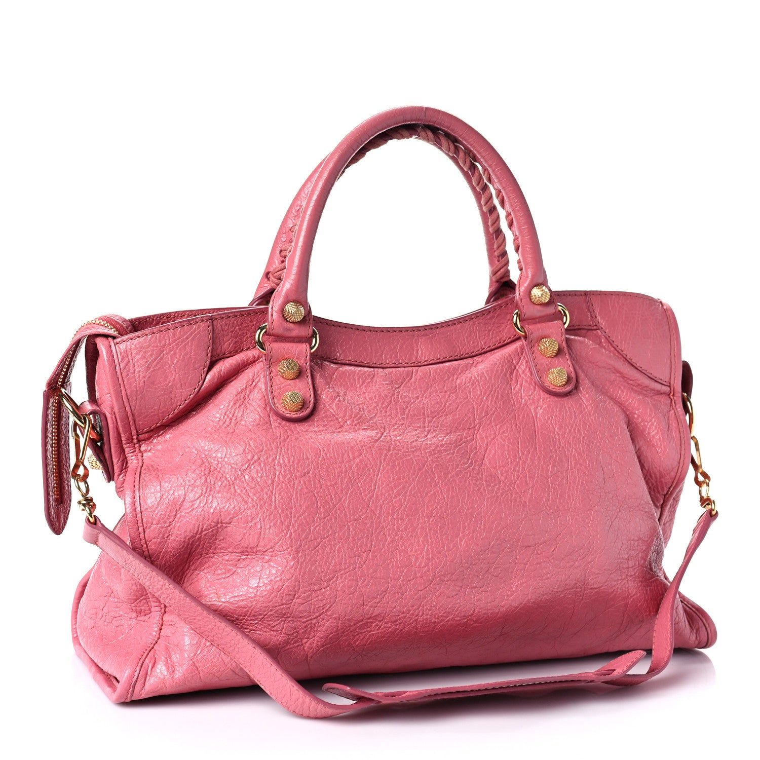 Balenciaga Agneau Giant 12 Gold Hardware City Rose Hortenisa 3 of 18