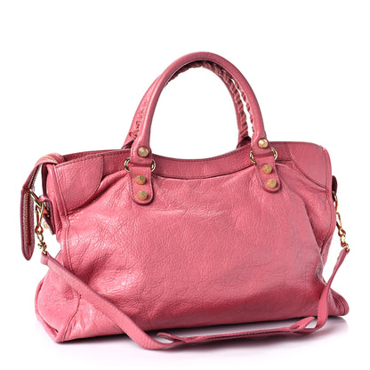 Balenciaga Agneau Giant 12 Gold Hardware City Rose Hortenisa 3 of 18