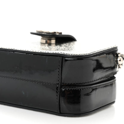 Chanel Glitter Patent Evening On The Moon Camera Case Silver 10 of 10