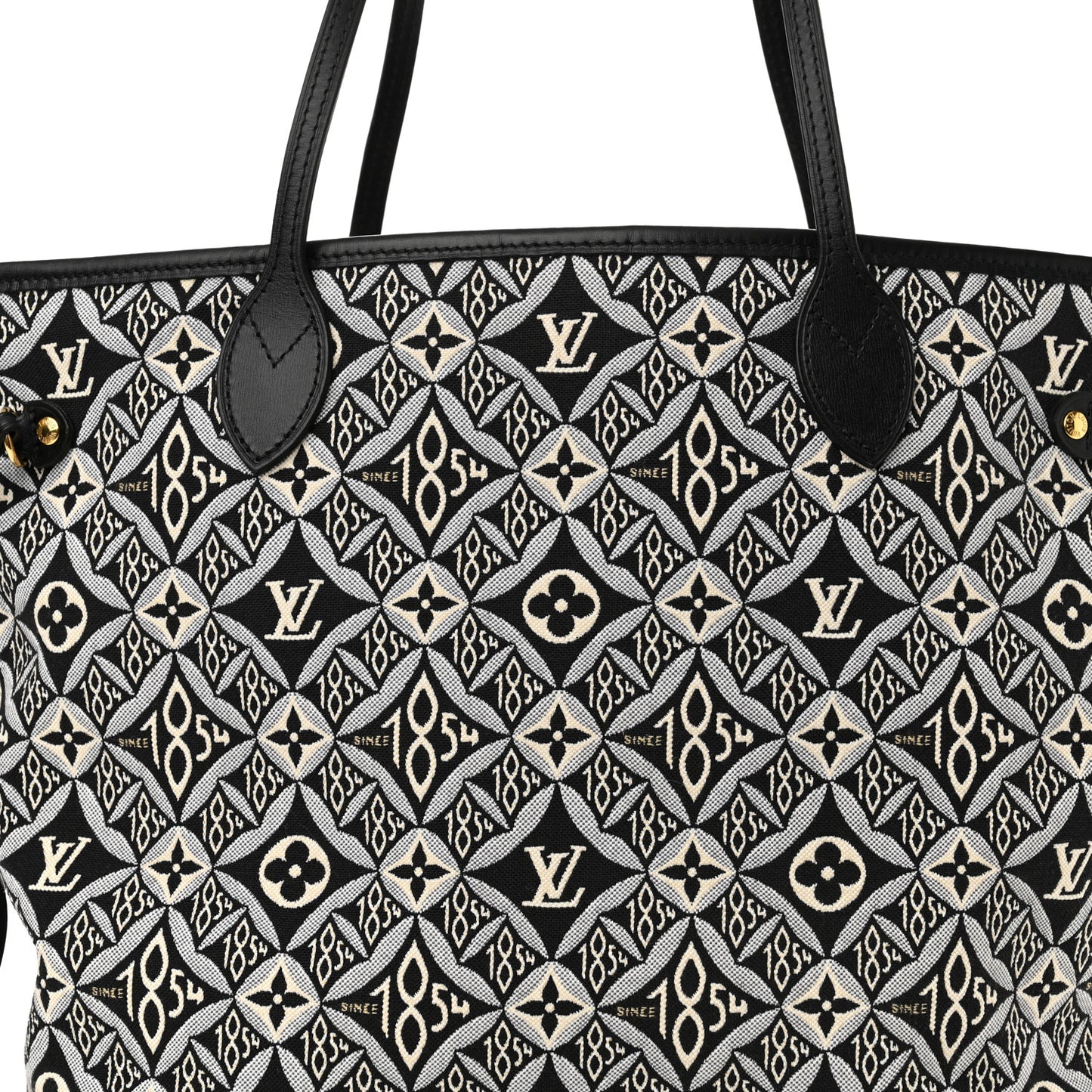 Jacquard Since 1854 Neverfull MM Grey