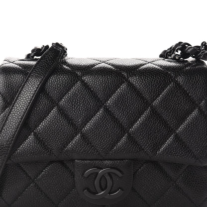 Chanel Caviar Quilted Incognito Mini Square Flap Black 10 of 10