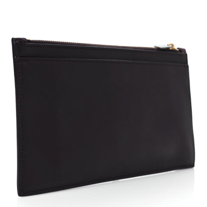 Saint Laurent Lambskin Heart Embossed Monogram Bill Pouch Vintage Cognac 3 of 7