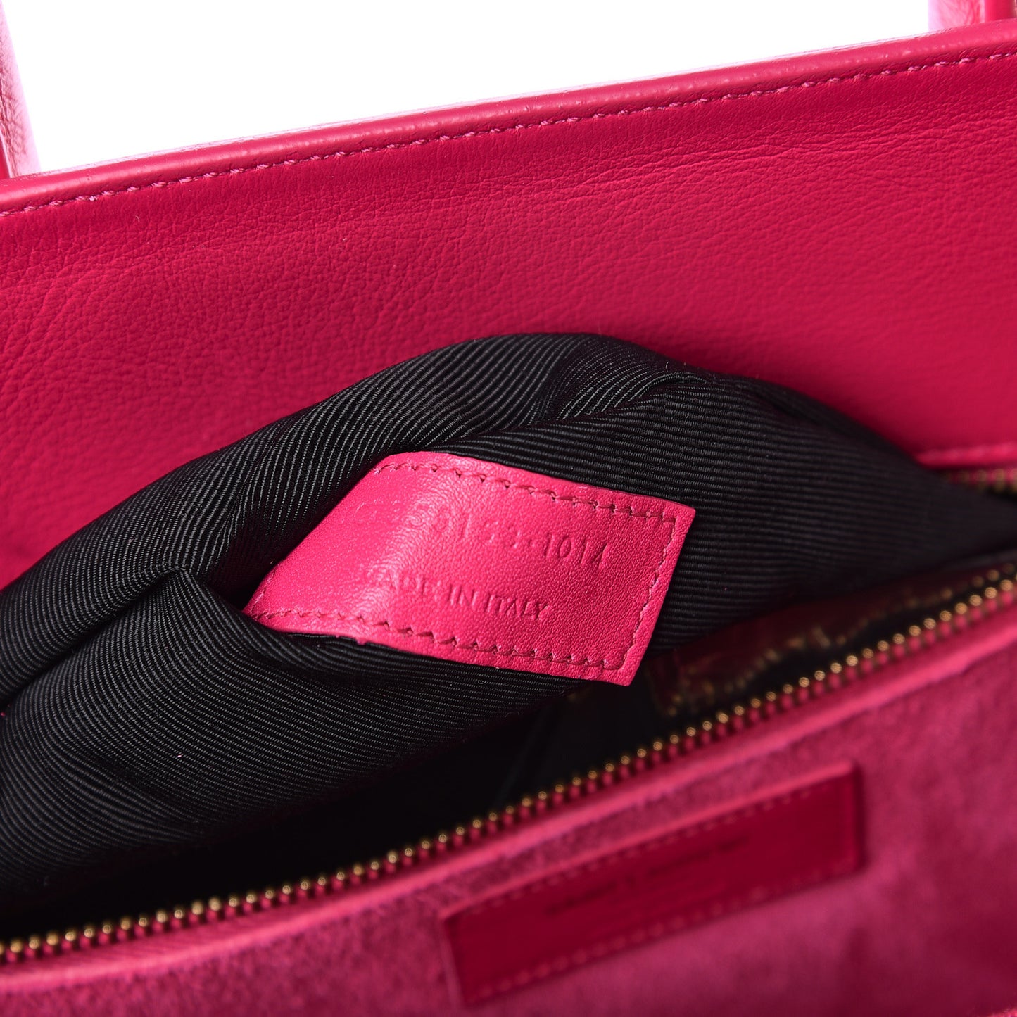 Calfskin Small Sac De Jour Lipstick Fuchsia