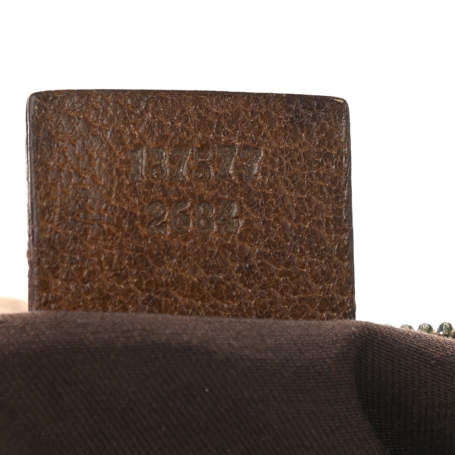 Monogram Bamboo Ring Hobo Brown