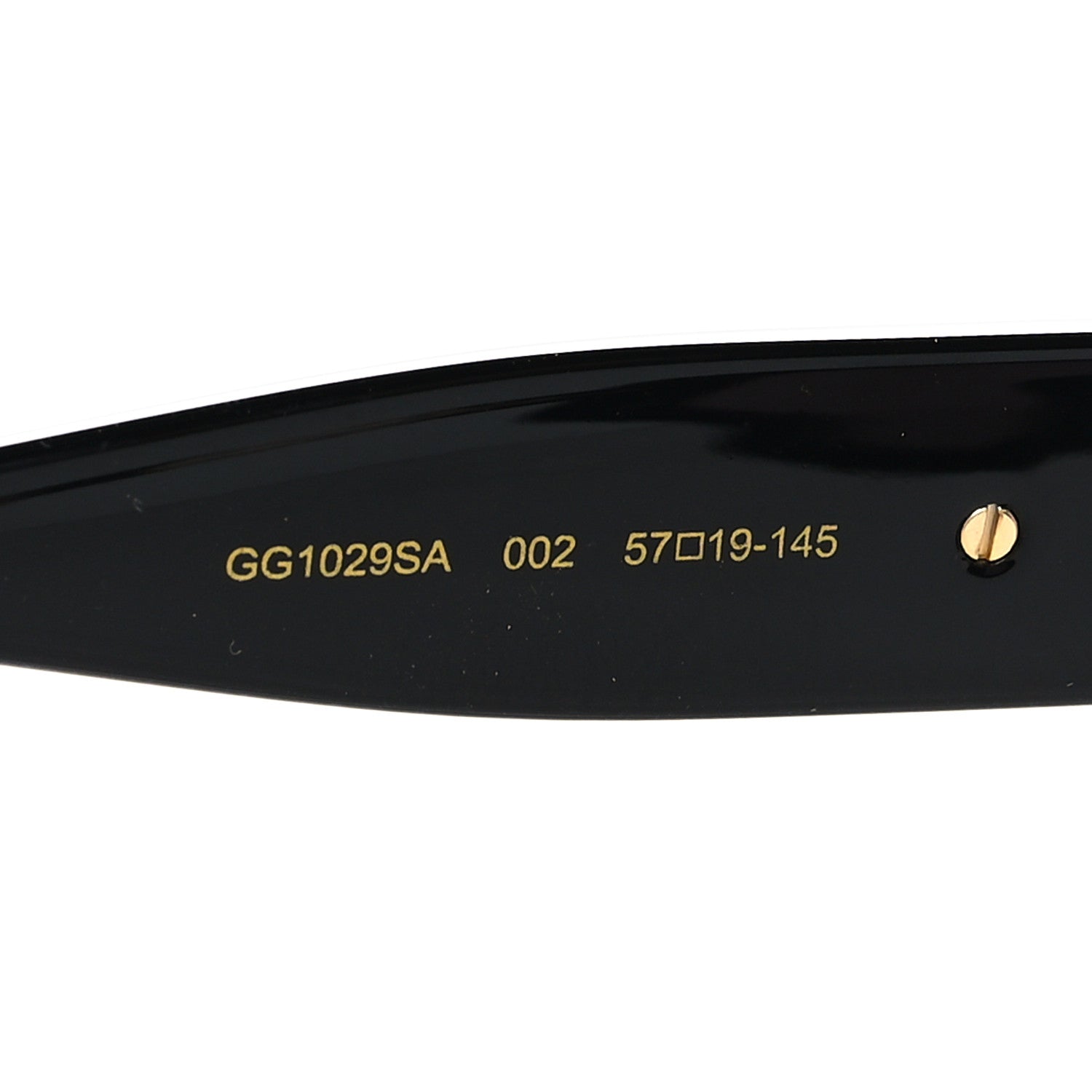 Gucci Acetate Square Frame Sunglasses GG1029SA Black 6 of 8