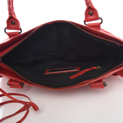 Balenciaga Agneau Classic Hardware First Rouge Coquelicot 5 of 12