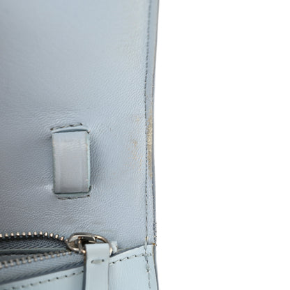 Celine Box Calfskin Medium Classic Box Flap Bag Sky 11 of 16