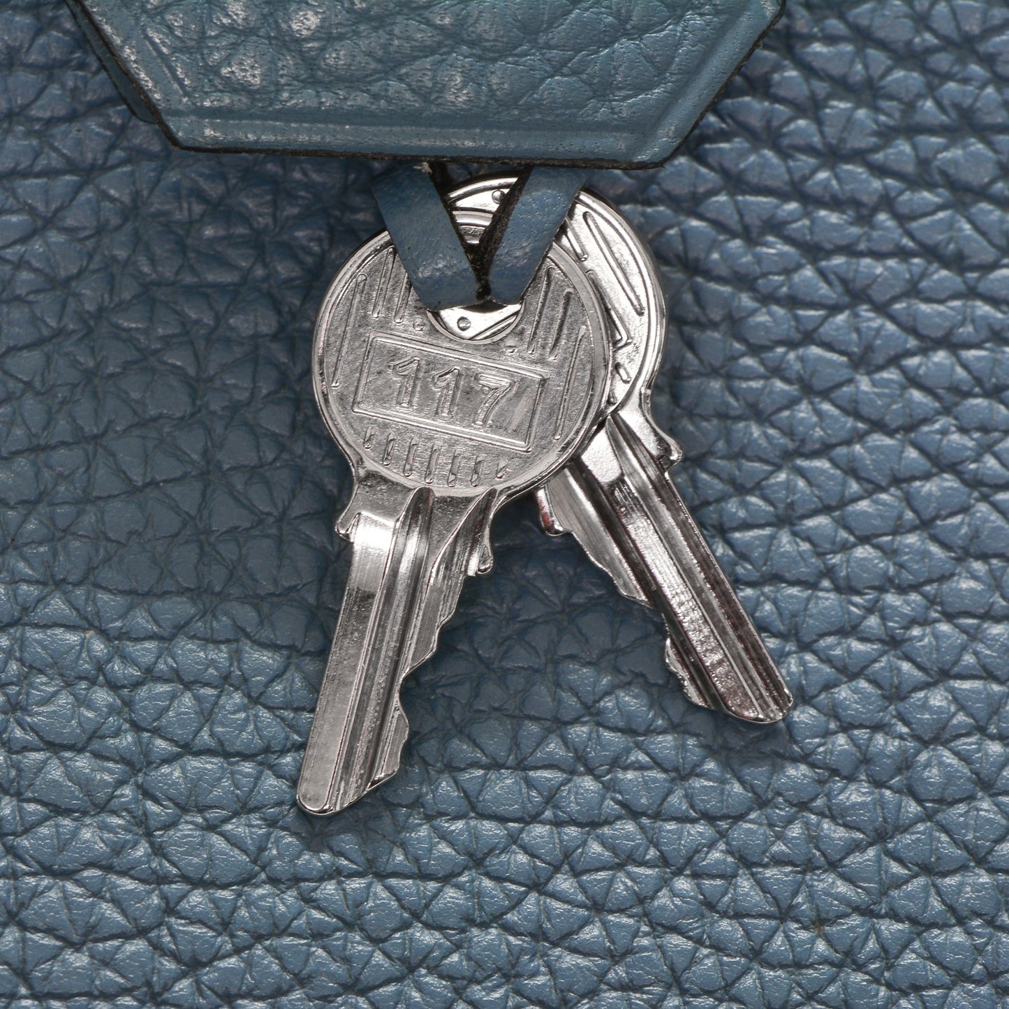 Togo Birkin 30 Blue Jean