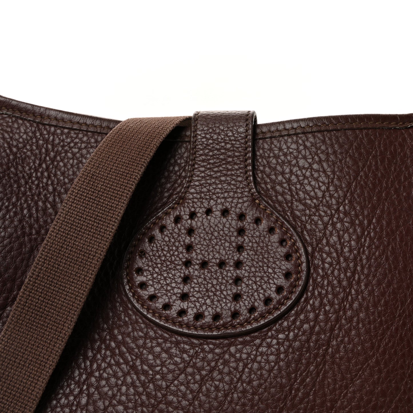 Togo Rodeo Shoulder Bag Chocolate