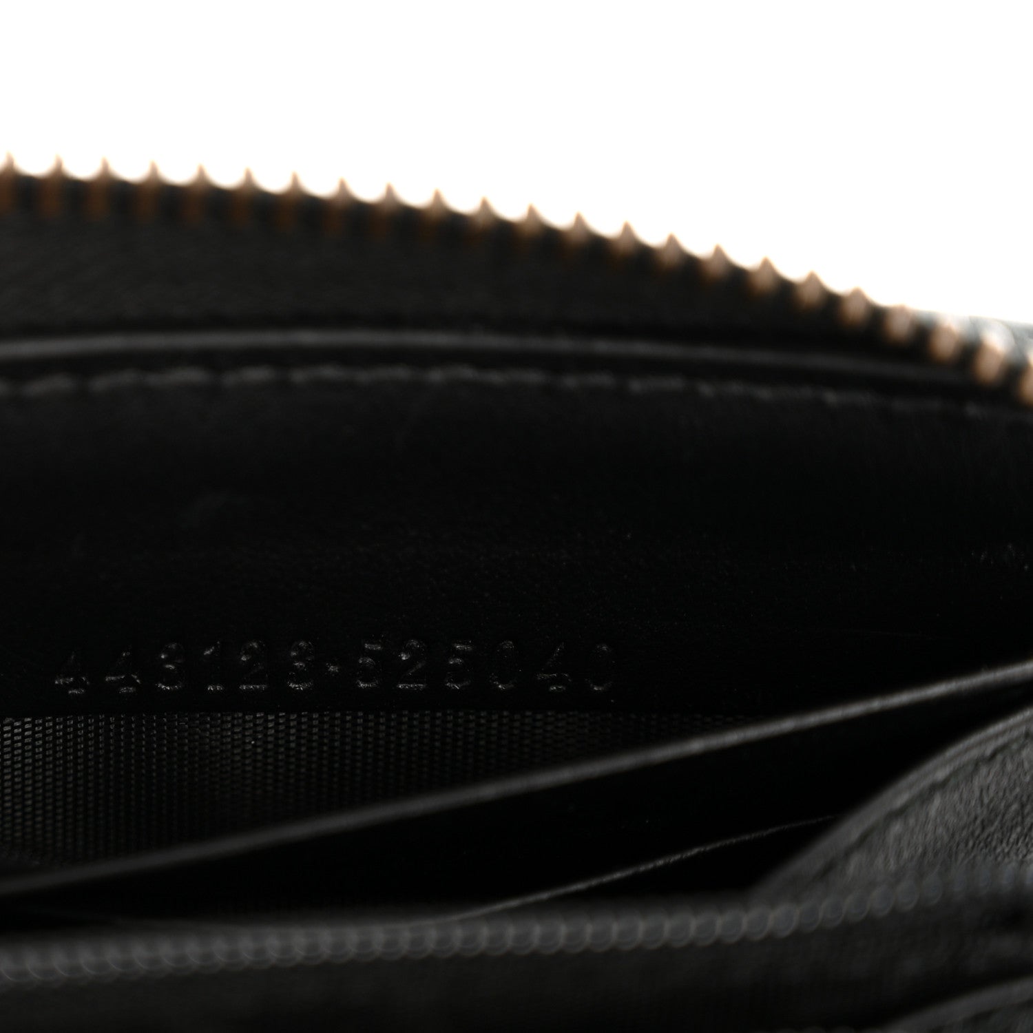 Gucci Calfskin Matelasse GG Marmont Zip Around Organizer Wallet Black 7 of 11