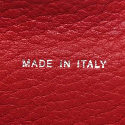 Chanel Calfskin CC Yen Wallet Red 9 of 9