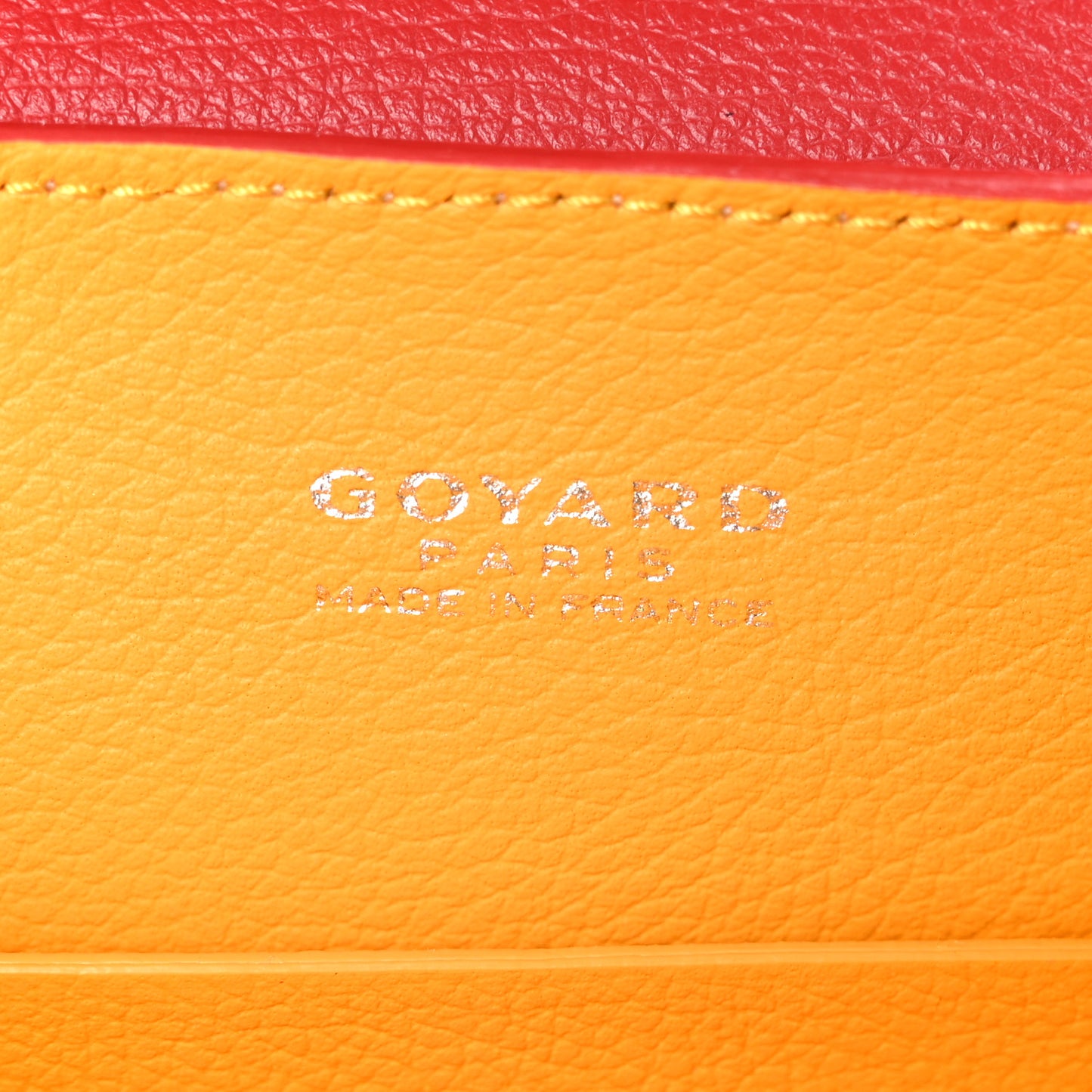 Goyardine Saigon Mini Red