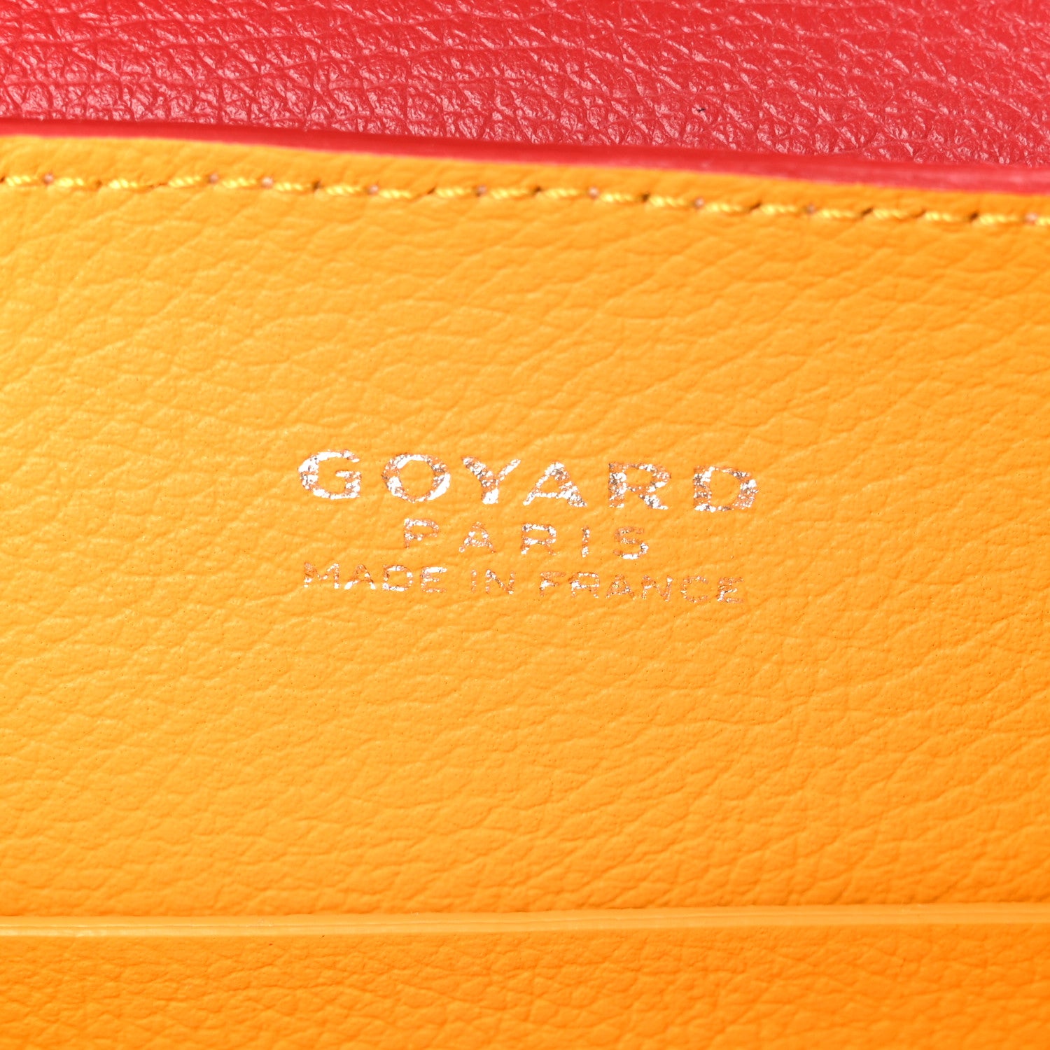 Goyard Goyardine Saigon Mini Red 6 of 9