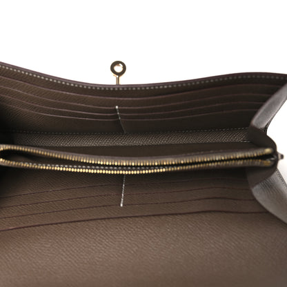 Hermes Epsom Kelly Longue Wallet Etoupe 5 of 10