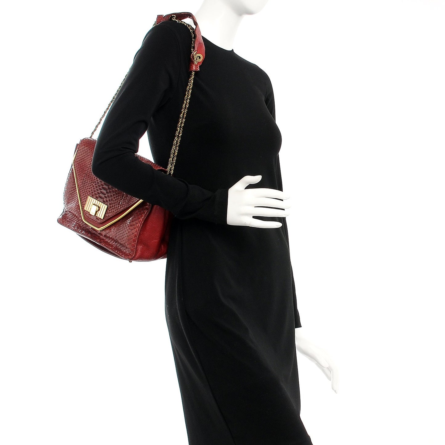 Python Sally Flap Bag Red