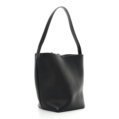 The Row Grained Calfskin Medium N/S Park Tote Black 3 of 9