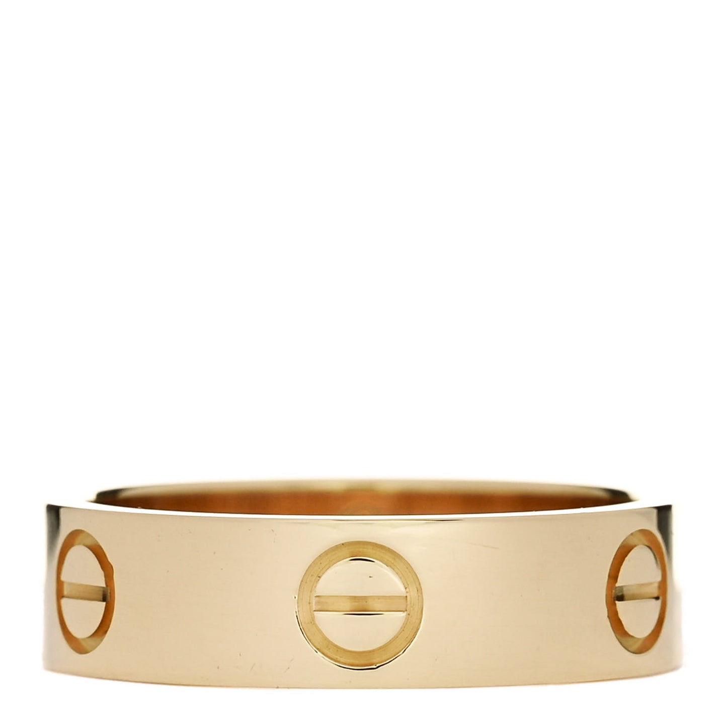 18K Yellow Gold 5.5mm LOVE Ring 57 8