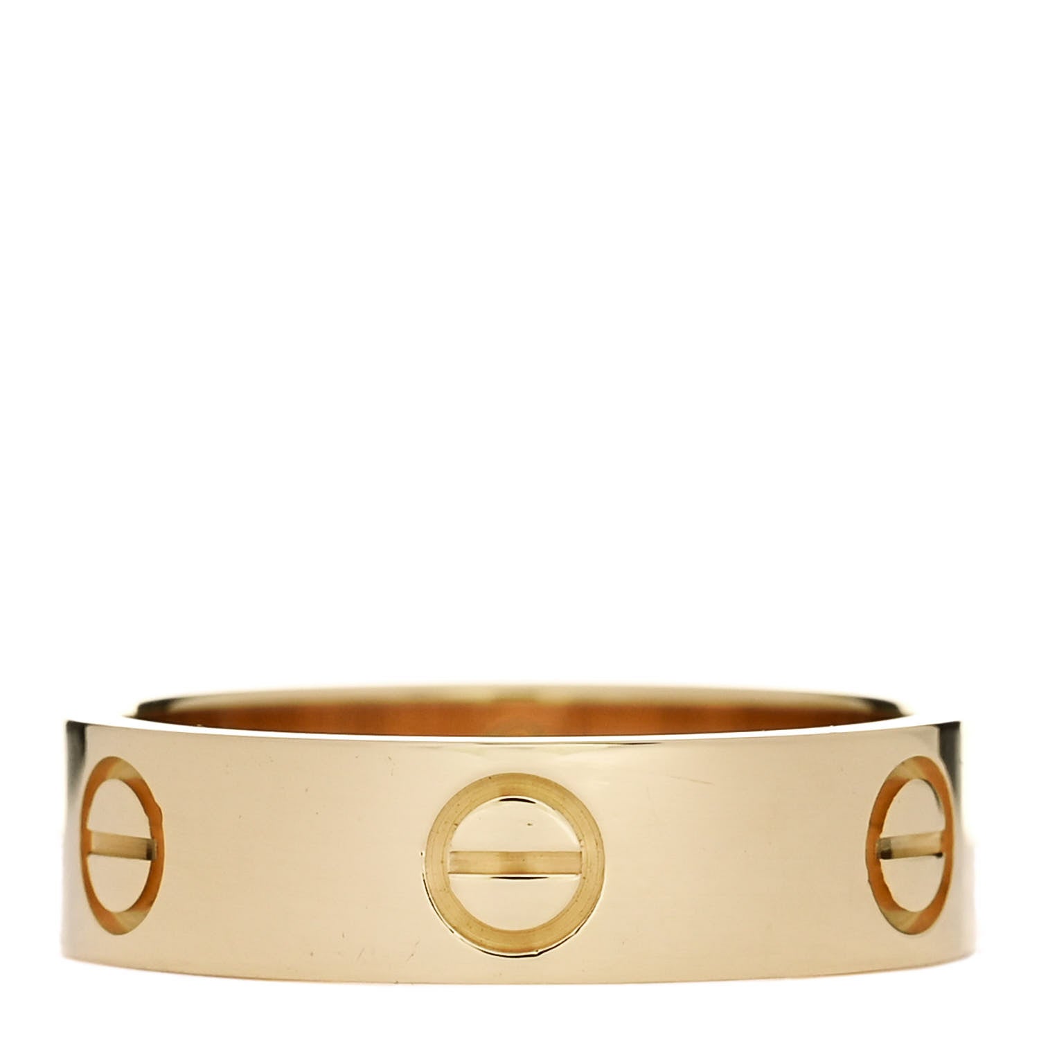 Cartier 18K Yellow Gold 5.5mm LOVE Ring 57 8 1 of 5