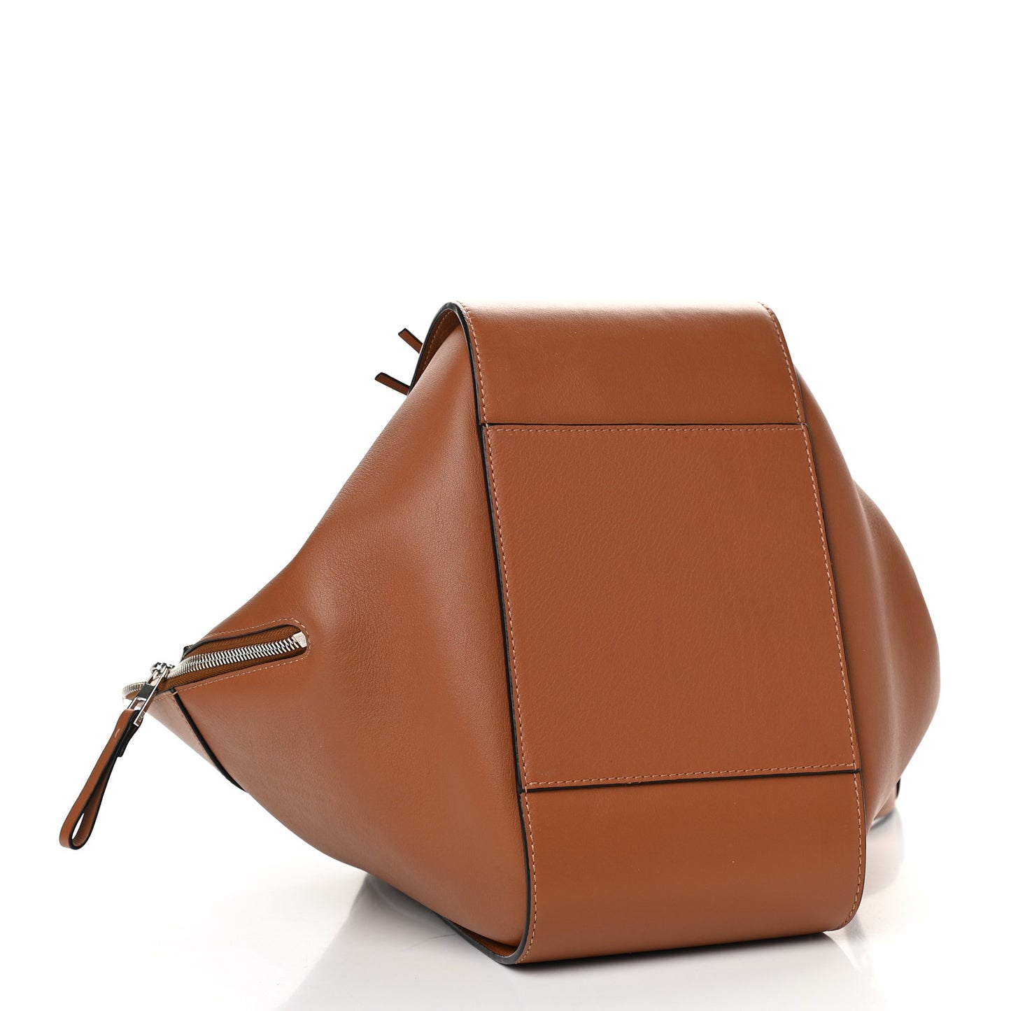 Calfskin Small Hammock Shoulder Bag Tan