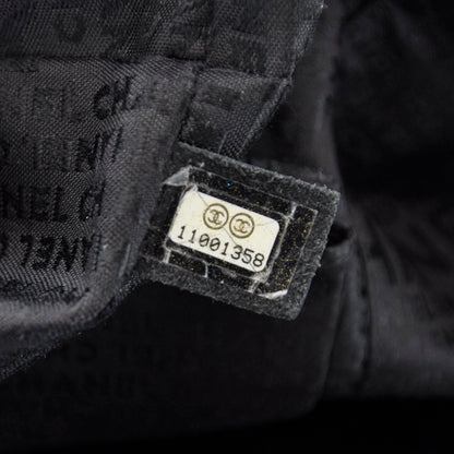 Chanel Vinyl XL Coco Cabas Black 10 of 11