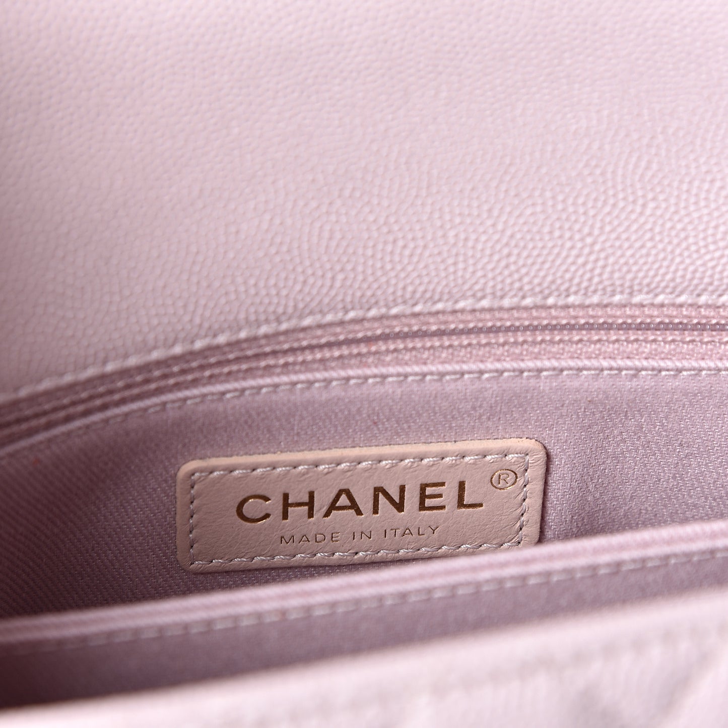 Caviar Quilted Mini Coco Handle Flap Lilas Lilac