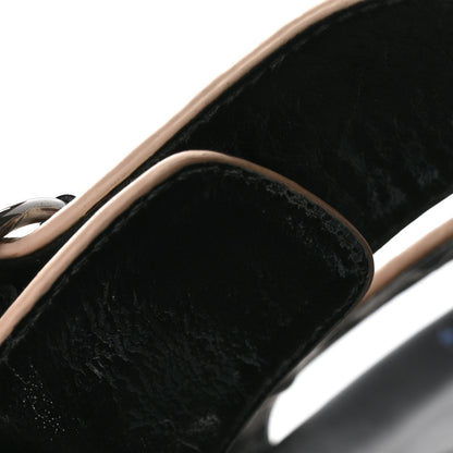 Fendi Calfskin FF Embossed Slide Sandals 39 Camelia Moresco 20 of 29