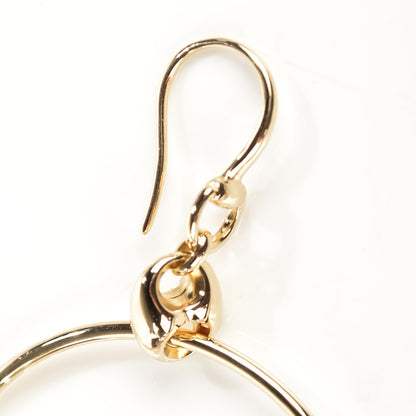 Gucci 18K Yellow Gold Marina Hoop Earrings 4 of 5
