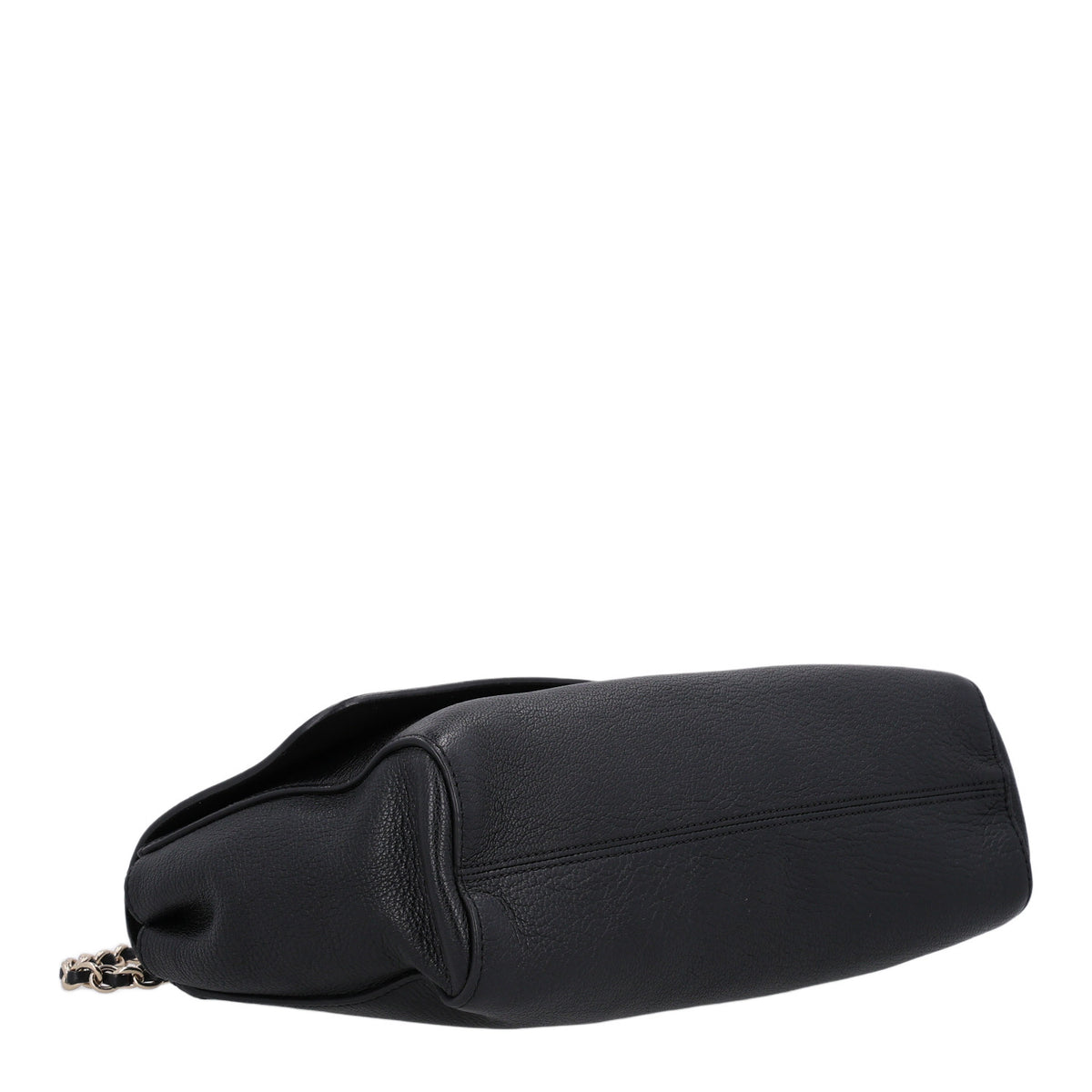 Glossy Goatskin Medium Lily Black