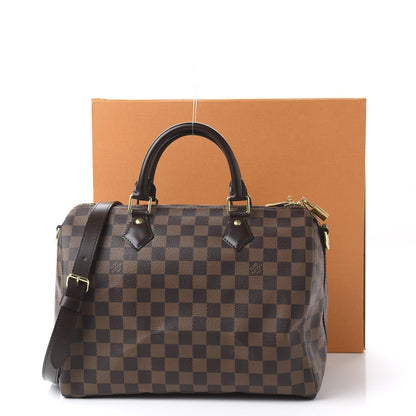 Louis Vuitton Damier Ebene Speedy Bandouliere 30 12 of 12