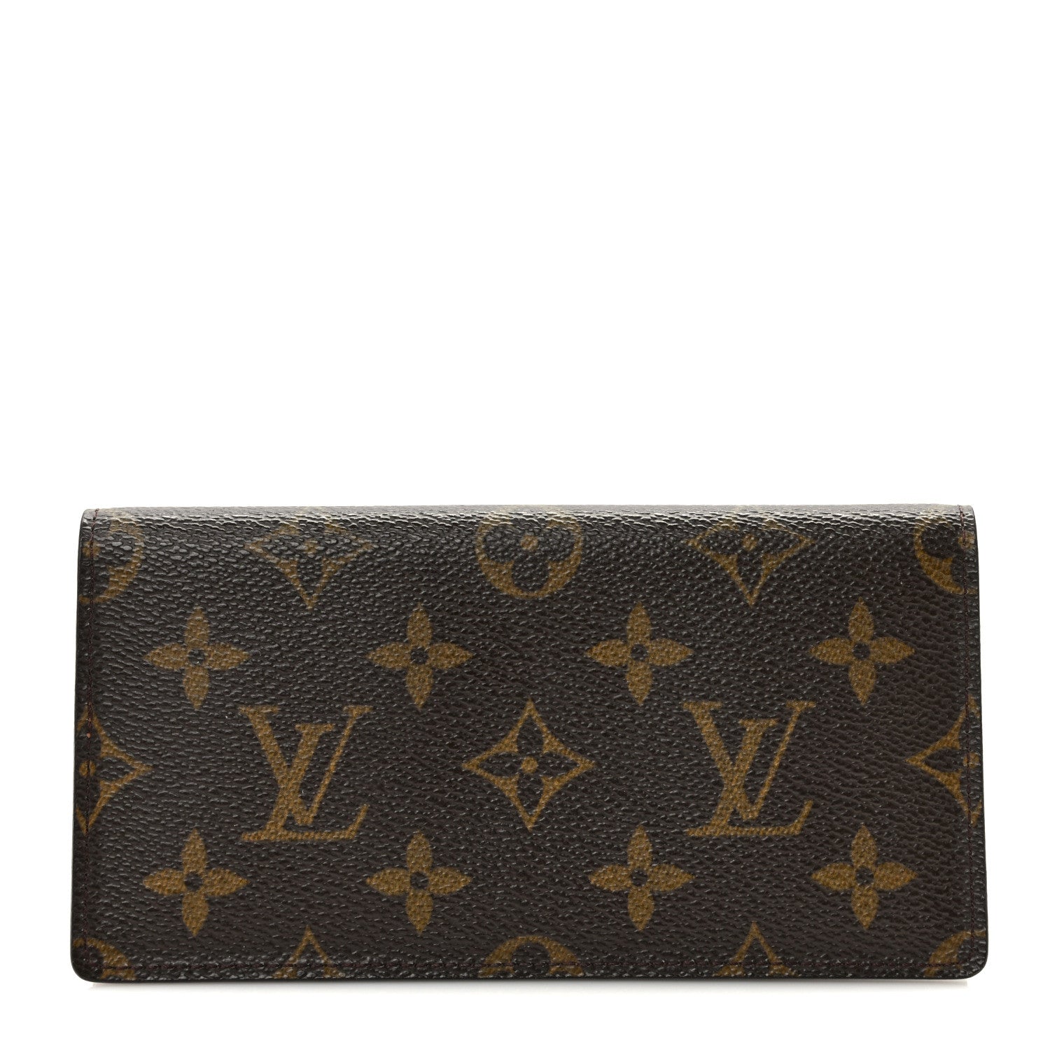 Louis Vuitton Monogram Simple Checkbook Holder Wallet 1 of 6