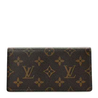 Louis Vuitton Monogram Simple Checkbook Holder Wallet 1 of 6