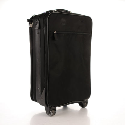 Prada Tessuto Saffiano Trolley Luggage Nero Black 3 of 8