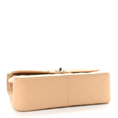 Chanel Caviar Quilted Jumbo Double Flap Beige Clair 4 of 11