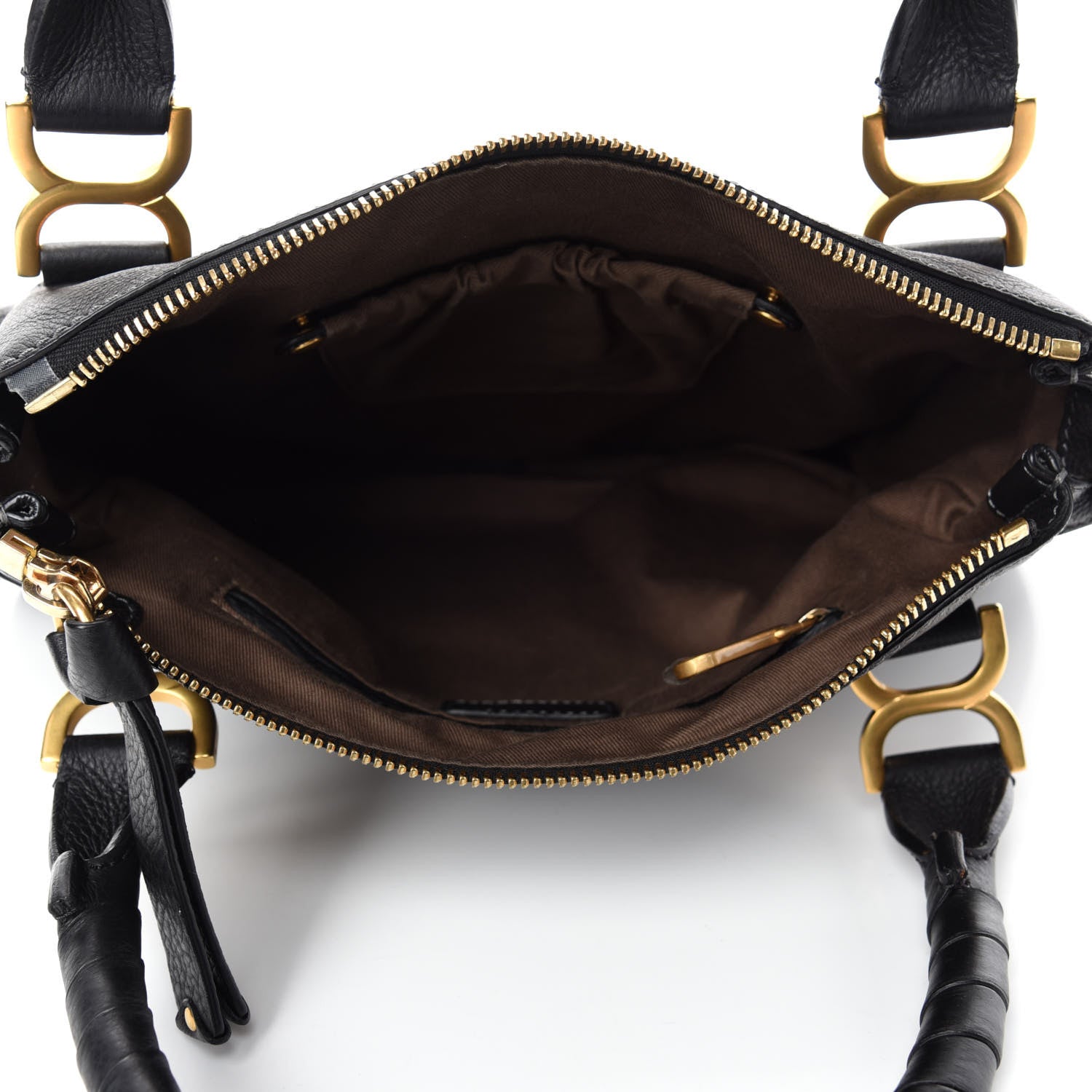 Chloe Calfskin Medium Marcie Satchel Black 6 of 11