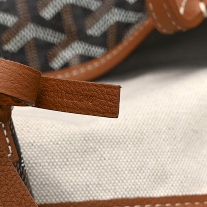 Goyard Goyardine Saint Louis GM Black Gold 8 of 11