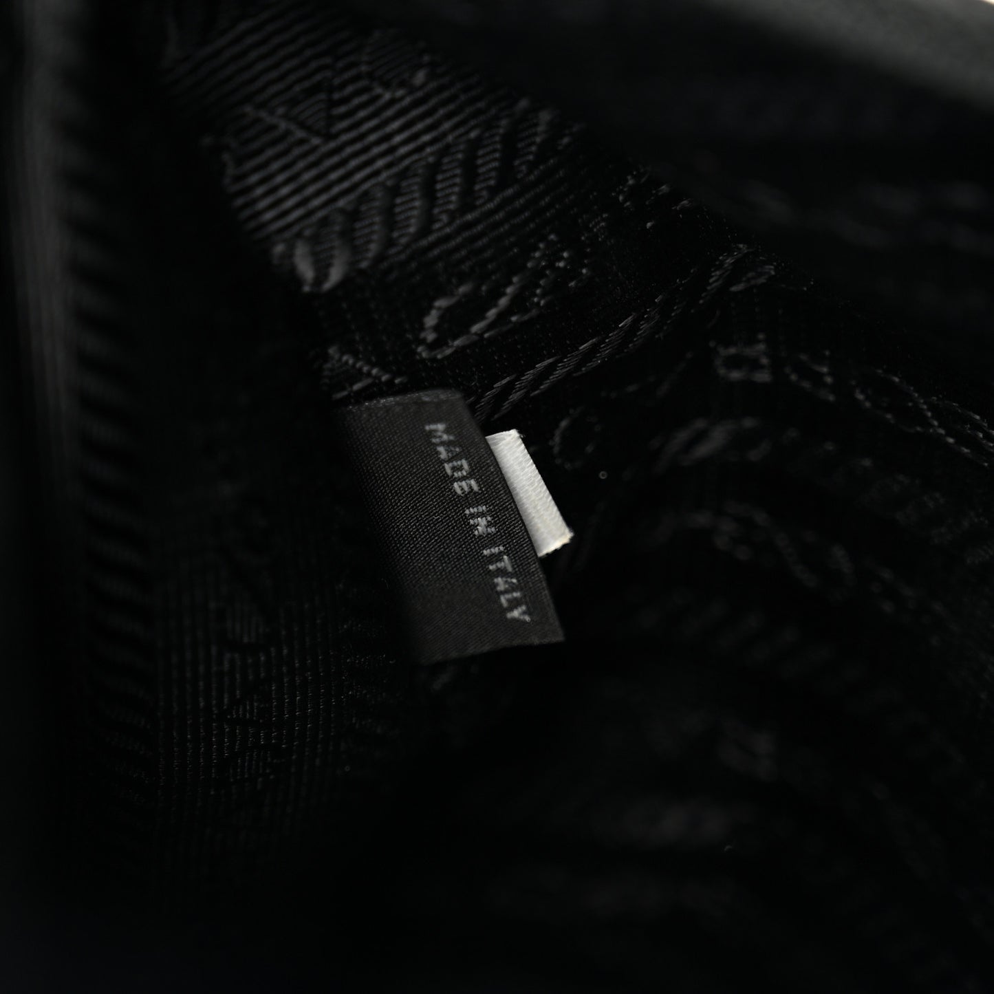 Tessuto Nylon Mini Re-Edition 2000 Bag Black