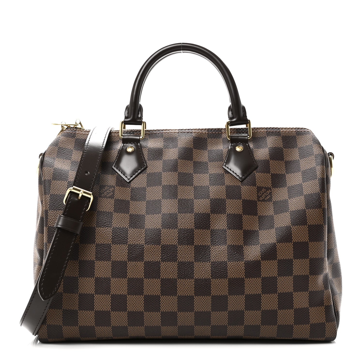 Louis Vuitton Damier Ebene Speedy Bandouliere 30 1 of 9