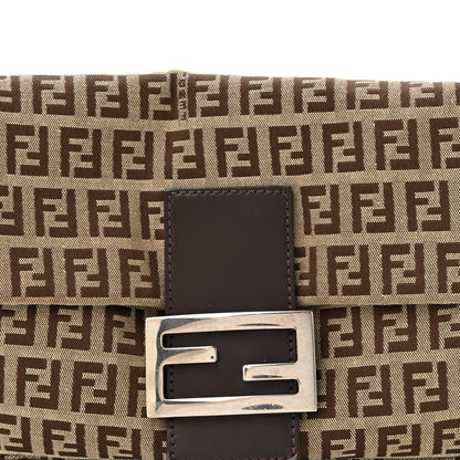 Fendi Zucchino Baguette Toro Mogano Panna 7 of 11