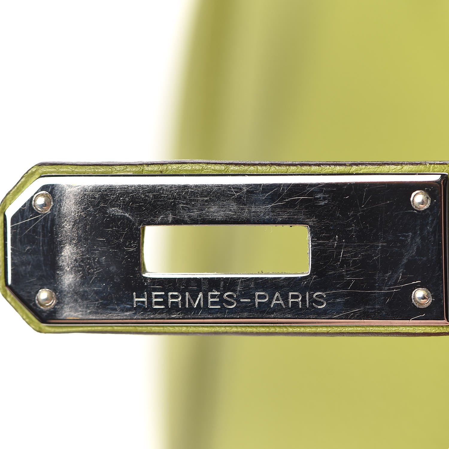 Hermes Togo Birkin 30 Vert Anis 18 of 44