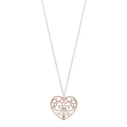 Tiffany Rubedo Large Enchant Heart Pendant Necklace 1 of 6