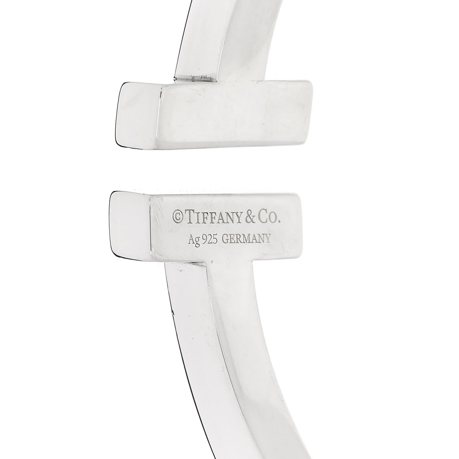 Tiffany Sterling Silver T Square Bracelet 3 of 4