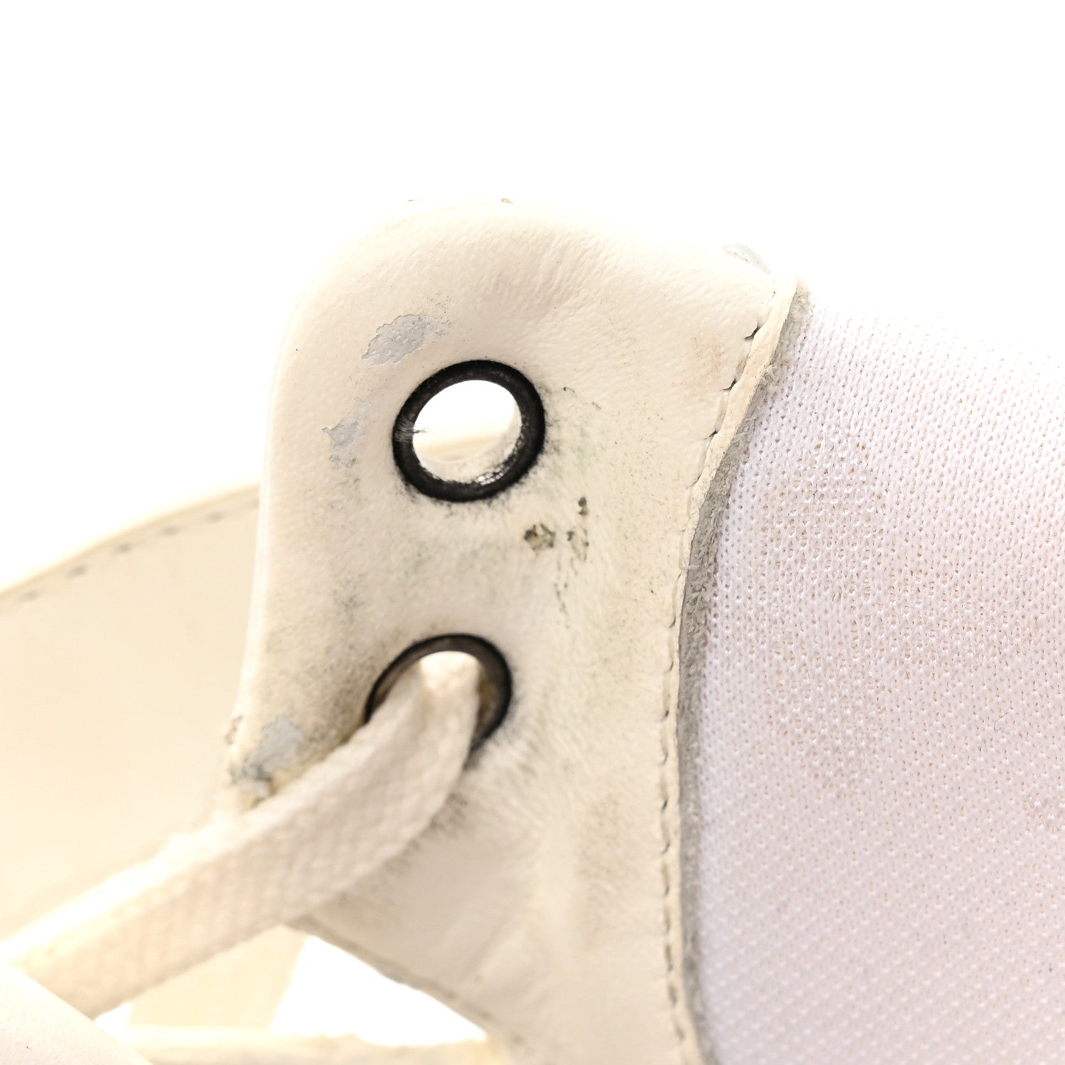 Louis Vuitton Metallic Calfskin Embossed Monogram Boombox Sneakers 37.5 White Silver 10 of 11