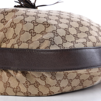 Gucci Monogram Medium Interlocking Icon Shoulder Bag Dark Brown 9 of 15
