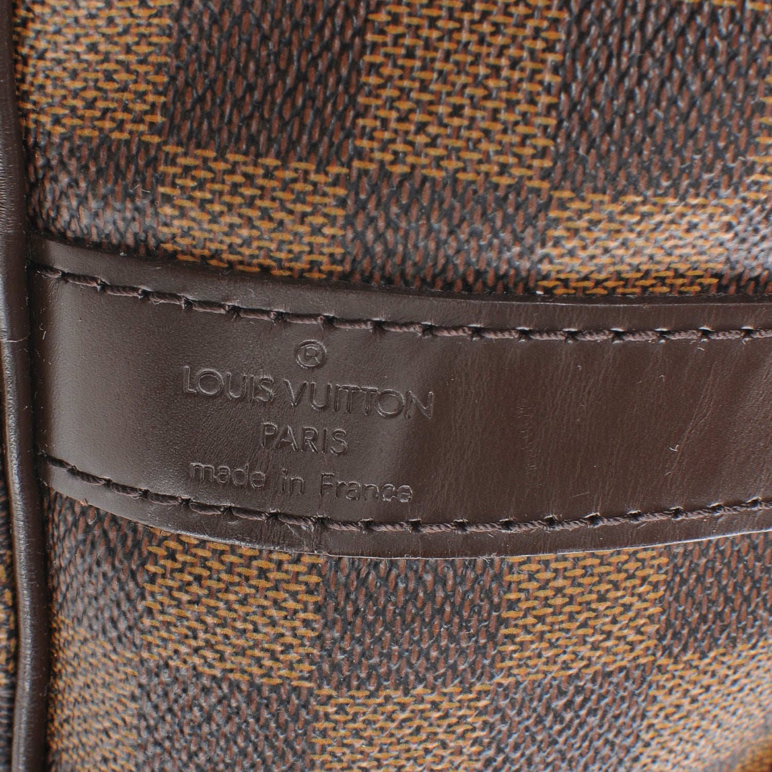 Louis Vuitton Damier Ebene Keepall Bandouliere 55 5 of 8