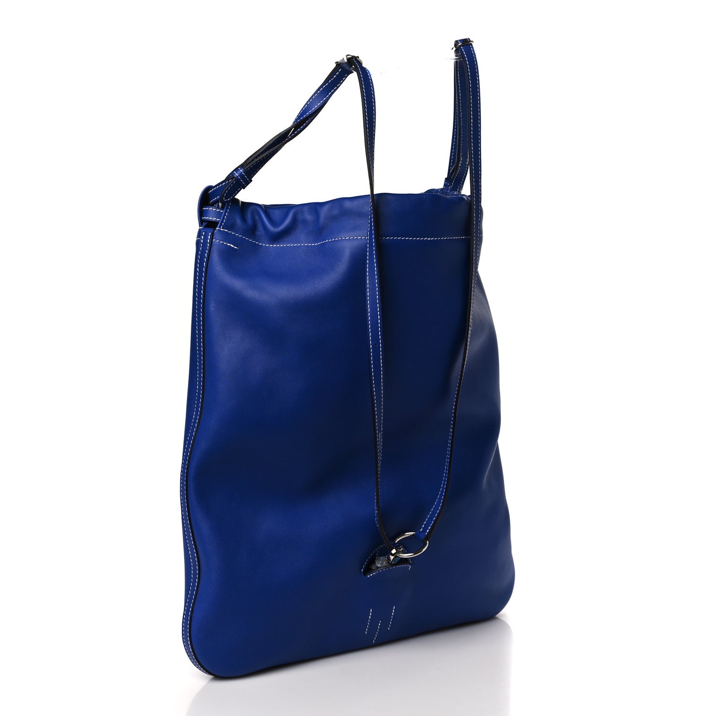 Cheri Calfskin Bridado Backpack Bleu Electrique